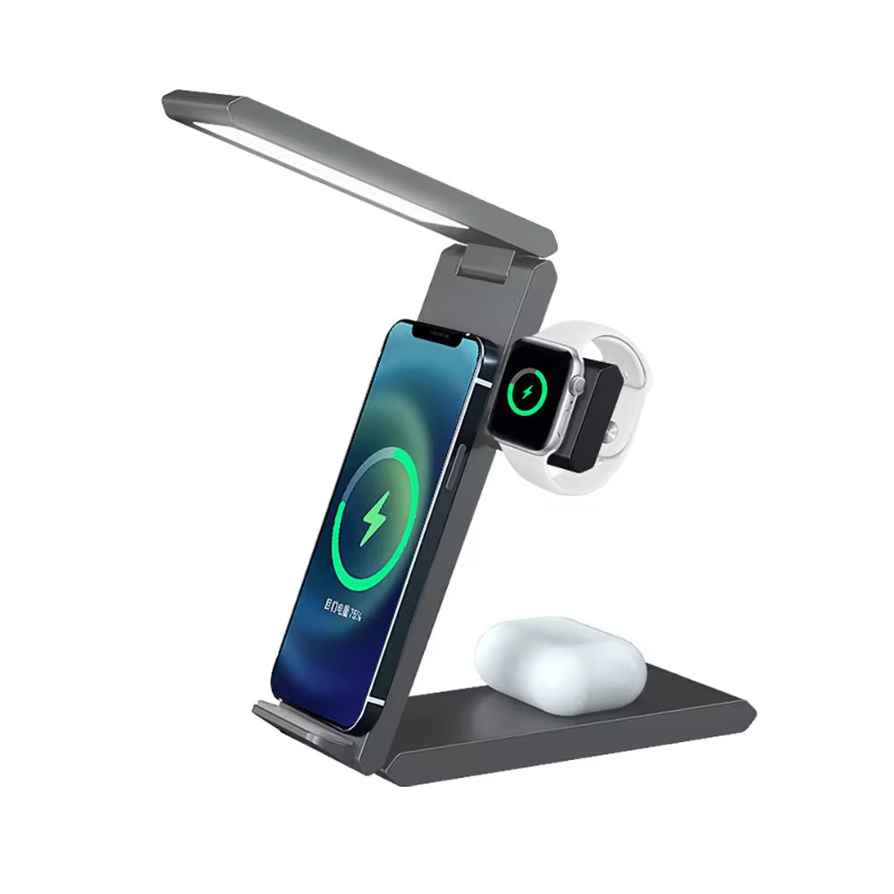 Cargador de dispositivos 4 en 1 para IPhone y Android