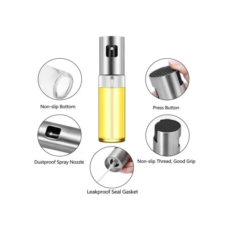 Frasco de vidrio de 100ml con pulverizador