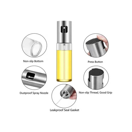 Frasco de vidrio de 100ml con pulverizador