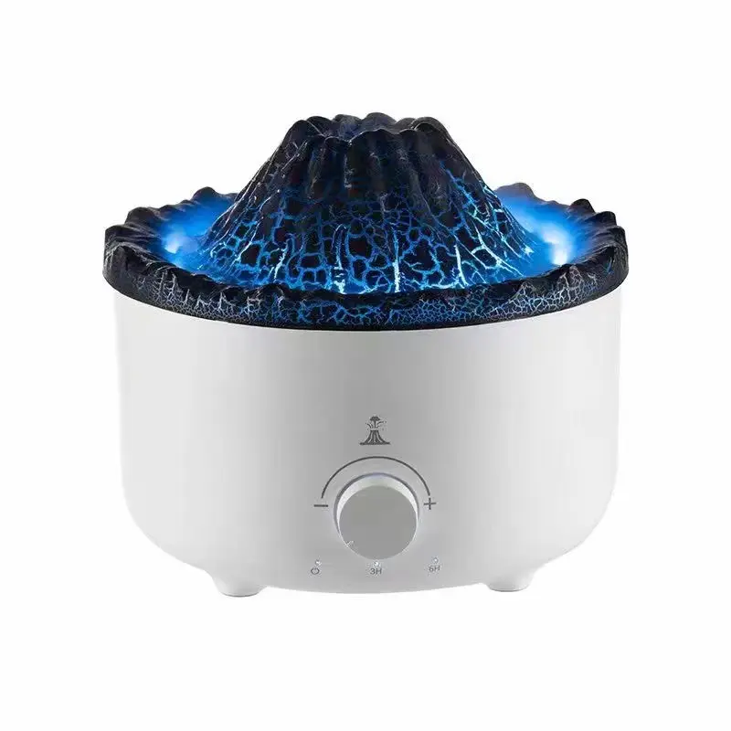 Humidificador de escancias en forma de volcán