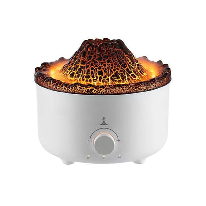 Humidificador de escancias en forma de volcán