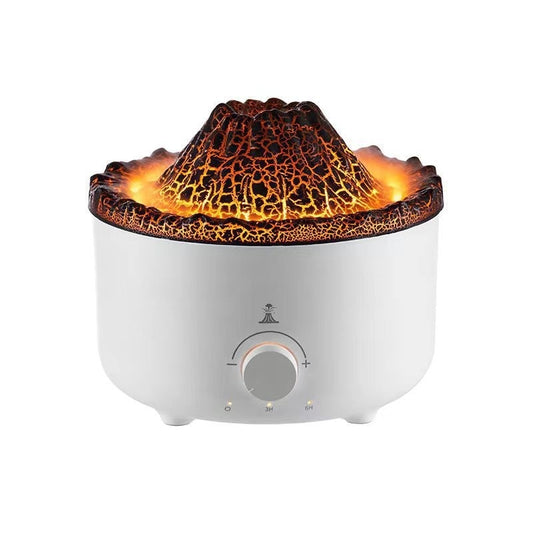 Humidificador de escancias en forma de volcán