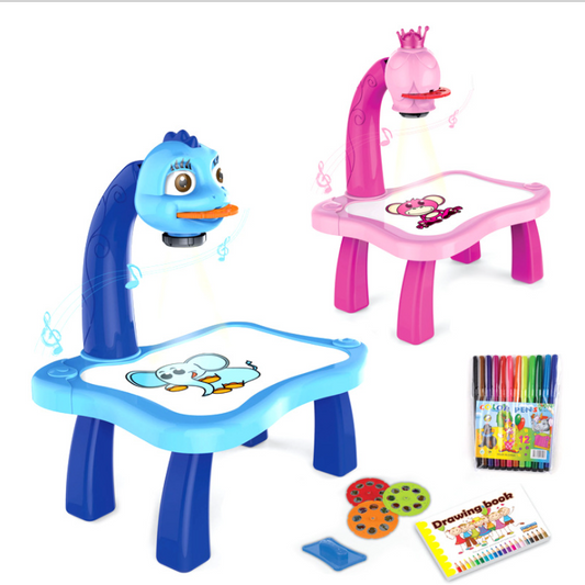 Mesa plástica de juguete De Dibujo Para Niños