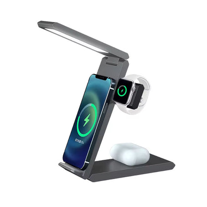 Cargador de dispositivos 4 en 1 para IPhone y Android